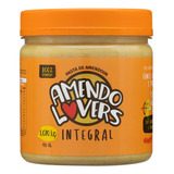 Pasta De Amendoim Integral Zero Lactose Amendo Lovers Pote 1,070g