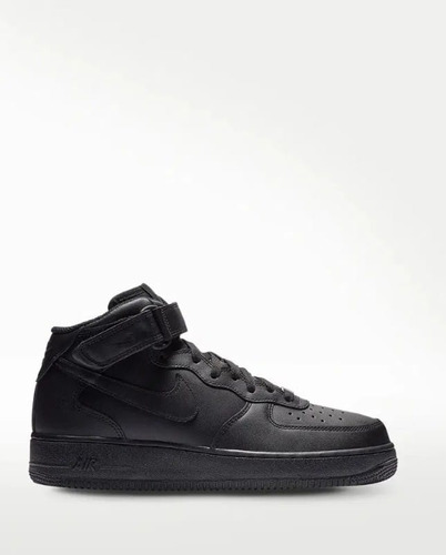 Air Force One Mid Black 23.5 Mx