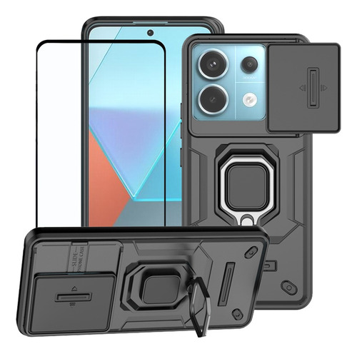 Funda Para Xiaomi Poco M6 Pro 4g /redmi Note 13 Pro 4g +mica