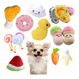 Kit De Peluches Con Sonido Para Mascota 10 Piezas