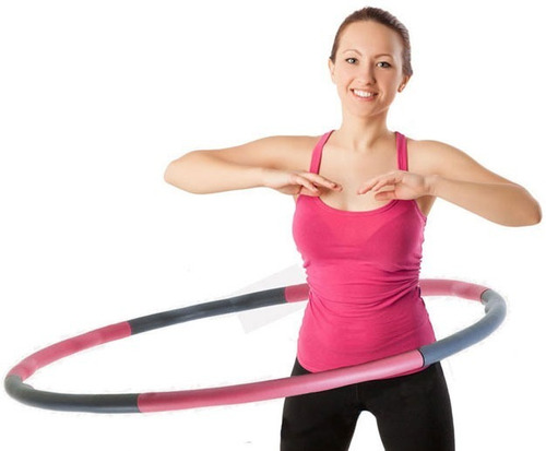 Aro Hulahoop Ejercicio Gimnasia Pilates Yoga Gym Fit Deporte