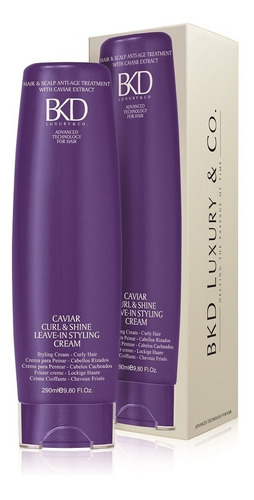 Crema Para Peinar Para Rulos Bkd Curl & Shine X 290 Ml