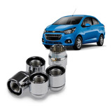 Jgo 4 Birlos Tuercas De Seguridad Chevrolet Beat Cabeza Loca