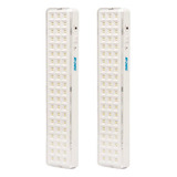 Luz Emergencia Sica 60 Leds 8hs Autonomía Pack X 2u