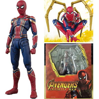 Avengers Iron Spider-man Shf Infinity War Figura Juguete