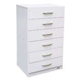 Chiffonier Cajonera 6 Cajones Correderas Metalicas Cod. 920