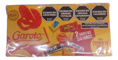 Bombones Garoto Caja 250grs Origen Brasil