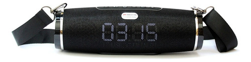 Braun Parlante 7060 Bt5.0 Reloj-alarma Fm Como Jbl Sony Bose Color Negro