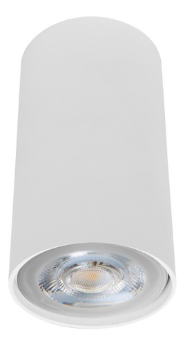 Luminario Spot Para Sobreponer En Techo Tl-5150 Redondo Color Blanco