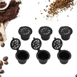 6 Pack Cápsulas Filtros De Café Reutilizable Para Cafetera