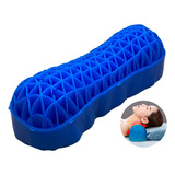 Almohada Cojin Ergonomico Cuello Gel Alivio Soporte Cervical