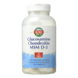 Kal | Glucosamine Chondroitin & Msm With D3 | 120 Tablets