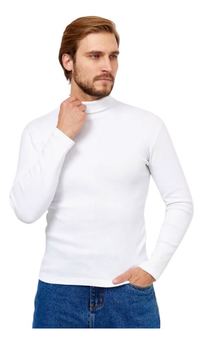 Cacharrel Masculino Blusa Gola Alta Manga Longa Premium