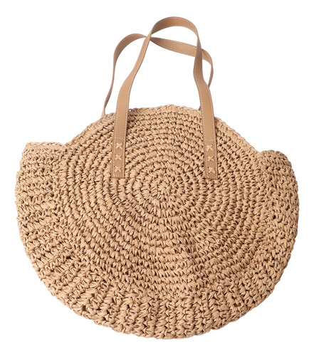 Bolso Multifuncional Playa Paja Para Mujer Urbanas Moda