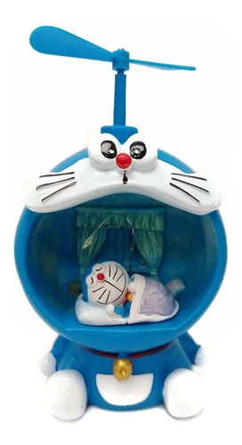 Lámpara De Noche Cerámica Para Niños Doraemon Gato Cósmico 