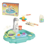 Pia Aqua Magic Sai Água Torneirinha Cozinha Infantil Brincar