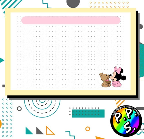 Flashcard - Mickey 4 Fichas Bibliográficas