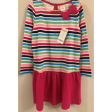 Vestido T.5/6 Niñas Marca Gymboree Importado De Usa - Nuevo!