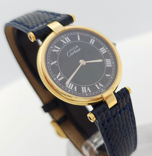 Reloj Must De Cartier Vendome Plata Vermeil 925