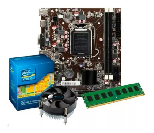 Kit  Intel I5 4570 + Placa Mãe H81 1150+ 16gb Ram+ Ssd 240