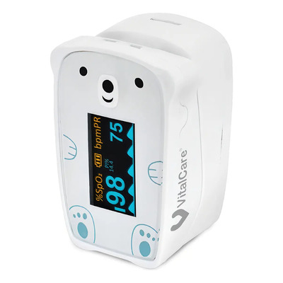 Oxímetro de pulso pediátrico VitalCare JPD-500F blanco | Meses sin interés