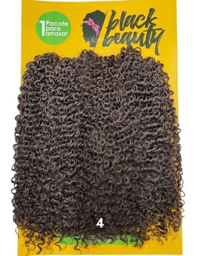 Cabelo Crochet Brainds Biofibra 300gr Agata - Black Beauty