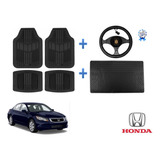 Tapetes 4pz + Cajuela + Volante Honda Accord 2008 - 2012