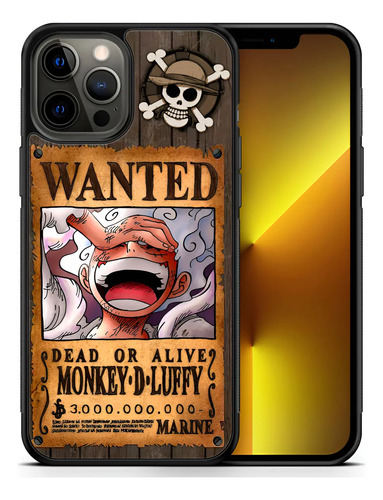 Luffy Most Wanted Recompensa 3000 Millones Funda Celular Tpu