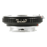 Anel Adaptador K&f - Lente Pentax K Em Câmera Leica M