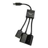 Concentrador Usb Tipo C 3 Piezas