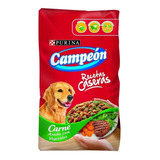 Alimento Campeón Recetas Caseras Para Perro Adulto Todos Los Tamaños Sabor Carne Y Vegetales En Bolsa De 4kg