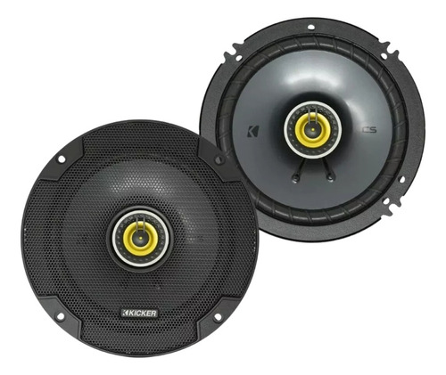 Bocinas Coaxiales Kicker 6.5 Pulgadas 2 Vías 100w Rms Csc654