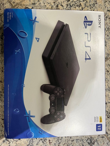 Console Playstation 4 Ps4 Slim 1tb Cuh-2115b + 7 Jogos