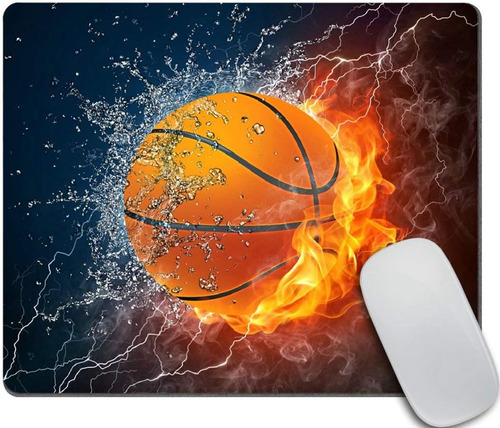 Diseño De Fuego Y Agua De Amcove Flaming Basketball Personal
