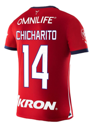 Jersey Chicharito 14 Chivas Local 23/24