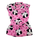 Roupa De Inverno Para Cachorro - Vestido Soft Rosa  Egg