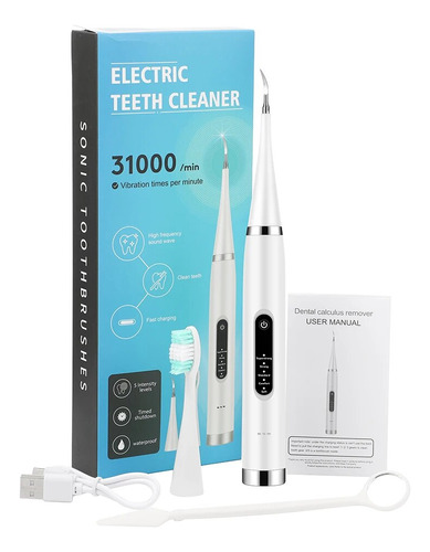 Cepillo De Dientes Eléctrico Sónico, Escalador Dental Ultras