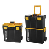 Caja De Herramientas 45 Cm Toolcraft Tc4046 Color Negro