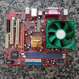 Placa Mãe Pcchips M863g V7.1 - Leia O Anuncio