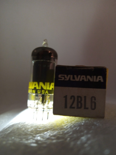 Bulbo, Valvula Electronica Retro 12bl6 Sylvania