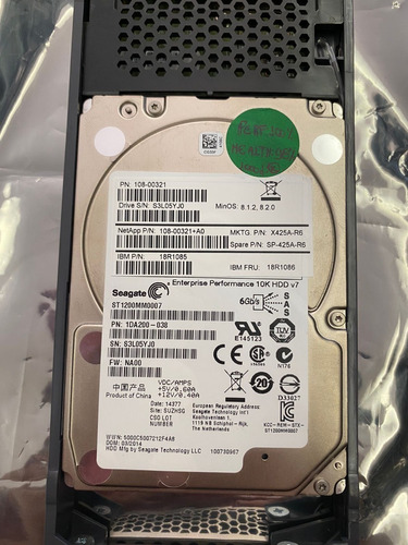 Hd Seagate Enterprise 1.2tb 10k Sas 2.5 St1200mm0007