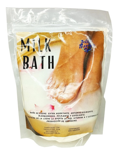 Sal Milk Bath, Baño De Leche, 500g, Therapy Spa