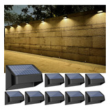 Luces Solares Para Exterior Fliti, 8 Colores, 4 Modos, 8 Pcs