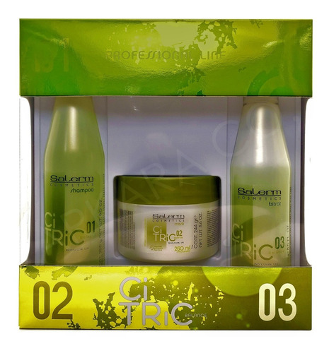 Salerm Citric Balance Kit Para Cabello Teñido + Envío Gratis