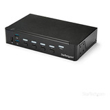 Conmutador Kvm Hdmi De 4 Puertos - 1080p - Usb 3.0 Y Audio -