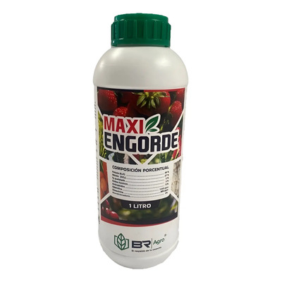 Fertilizante Engordador De Fruto Maxi Engorde Botella 1 Lt | Meses sin interés