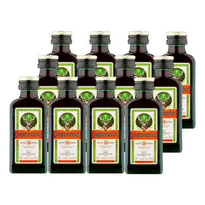 Pack De 12 Licor Jagermeister Mini 20 Ml | Envío gratis