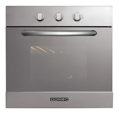 Horno Empotrable A Gas Y Eléctrico Domec Hx16 Reflex - Acero