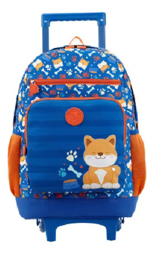 Mochila C/ Rodas 16 Xeryus College Shiba Artigo Escolar