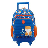 Mochila C/ Rodas 16 Xeryus College Shiba Artigo Escolar